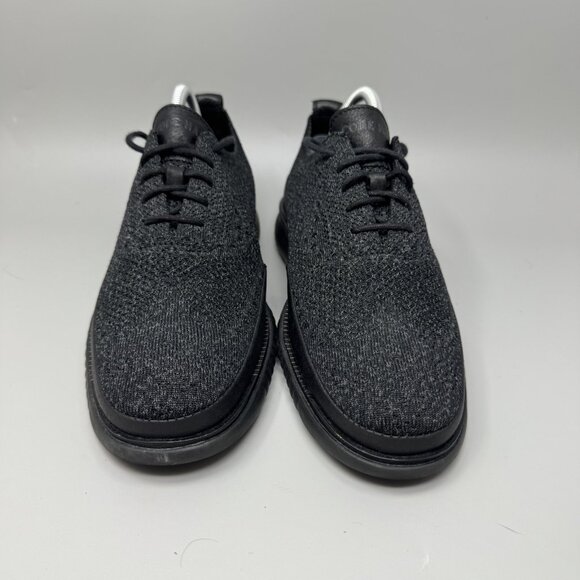 Cole Haan Grand OS Shoes Mens Size 8 Black Knit Lace Up Lightweight Comfort main image 8